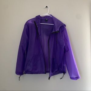 Purple Rain Coat